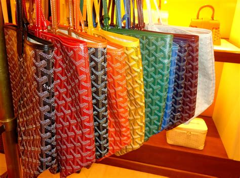 most classic goyard color and personaliztion|Goyard colors.